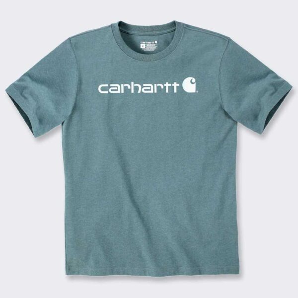 Carhartt Koszulka Core Logo T-Shirt Sea Pine 103361.GE1