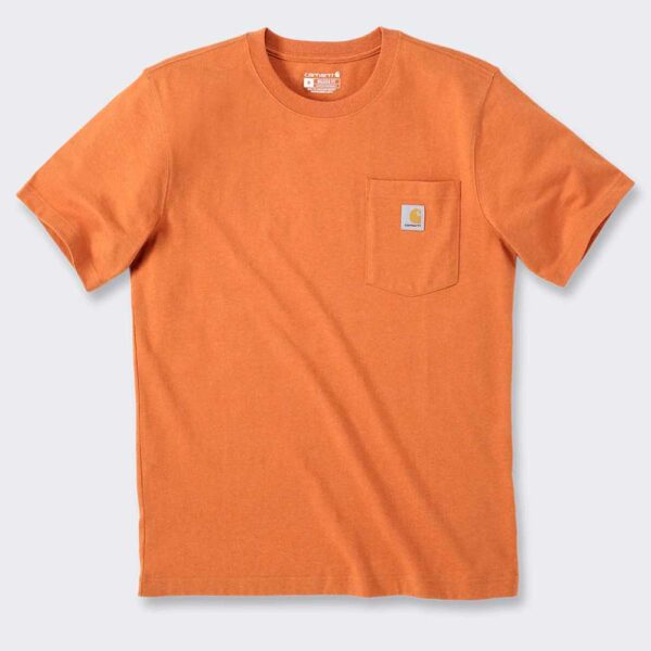 Carhartt Koszulka Workwear Pocket K87 T-Shirt Marmalade 103296.Q66
